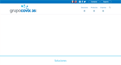 Desktop Screenshot of grupocovix.com