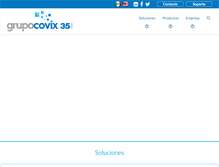 Tablet Screenshot of grupocovix.com